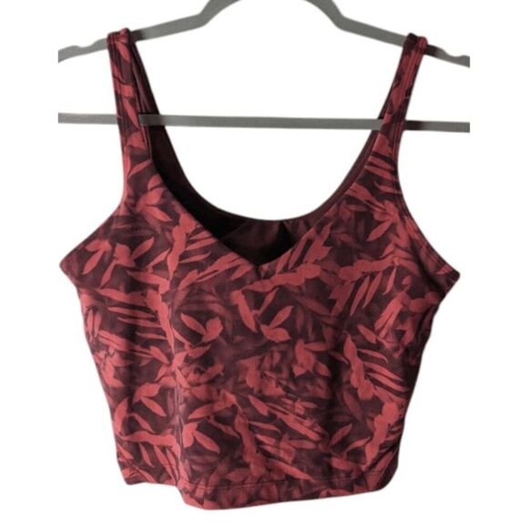 LULULEMON ATHLETICA Align Cropped Tank Size 8 - Picture 2 of 3